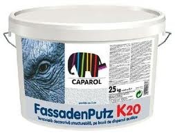 CAPAROL-FASSADENPUTZ R20, R30 PRET DE LA 129.00 RON/GAL. TVA INCLUS